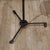 Black Vintage Hollywood Stage Spotlight on Adjustable Steel Tripod c.1940 For Sale - Image 8 of 9