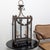 Wrought Iron Lantern with Glass Panels and Foliate Motifs, 1980s For Sale - Image 13 of 18