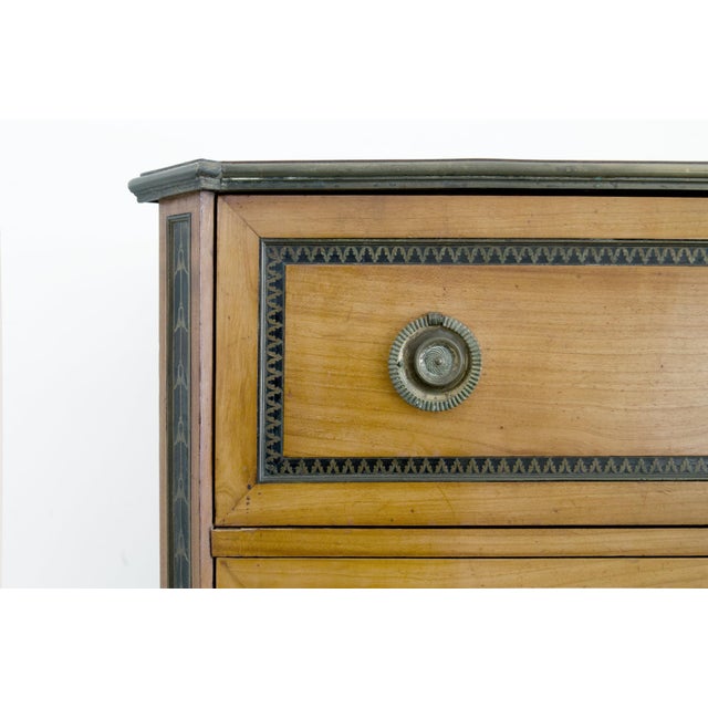 A two-drawer court chest of drawers, probably from the Karlsruhe court workshop under Georg Heinrich Gambs. Its design and...