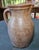 Antique North Carolina Red Clay Salt-Glazed Stoneware Pitcher For Sale - Image 4 of 11