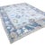 Contemporary Contemporary Turkish Oushak Rug in Light and Dark Blue, 9'2" X 11'11" For Sale - Image 3 of 6