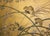 1960s Shōwa Era Japanese Painted Byobu Screen "Chrysanthemums" For Sale - Image 12 of 18