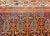 Early 20th Century Vintage Persian Malayer Area Rug, All-Over Paisley Pattern, Navy & Ivory, 5’ X 6’ For Sale In Chicago - Image 6 of 16