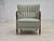 Danish Armchair in Light Blue Furniture Fabric and Beech Wood, 1960s For Sale - Image 6 of 15