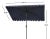 Contemporary Venice 6.5x10 Rectangle Umbrella - Navy/White For Sale - Image 3 of 4