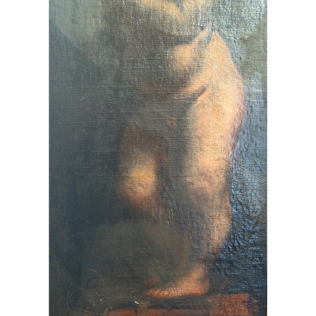 Cherub, Late 17th Century, Oil Painting, Framed For Sale - Image 4 of 6