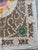 Mid-Century Modern Suzani Textile Wall Art - Neutral Tan Samarkand Embroidery 3'10'' X 5'3'' For Sale - Image 3 of 15