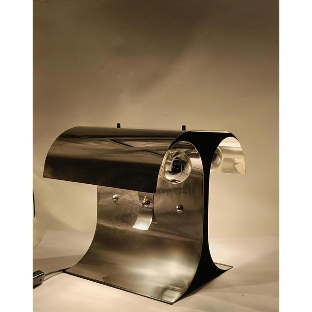 Reggiani Space Age Wooly Table Lamp by Goffredo Reggiani for Reggiani, Italy, 1970s For Sale - Image 4 of 7