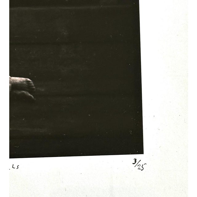 Wood Framed Editioned Photograph A Man Dreaming in the City by Duane Michals For Sale - Image 7 of 10