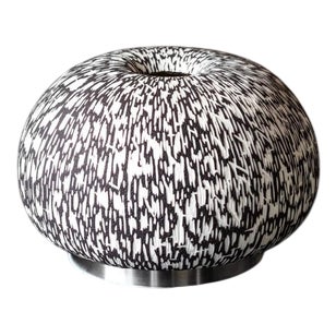 Round Sgraffito 01 Wall Lamp by Jennifer Midoz For Sale