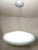 Large Pendant Light in Murano Opaline Glass, 1990s For Sale - Image 6 of 17