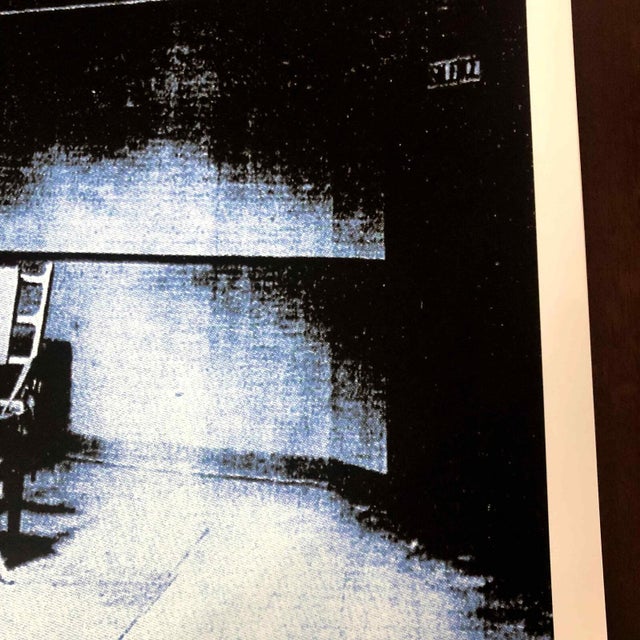1990s After Andy Warhol "Electric Chair" Lithograph For Sale - Image 10 of 11