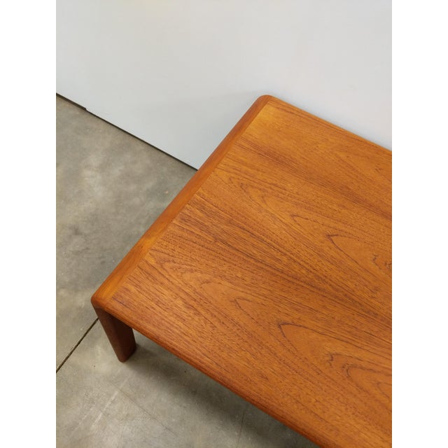 Vintage Mid Century Modern Teak Coffee Table by O'Donnell For Sale - Image 9 of 9