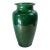 Early 20th Century Japanese Dark Green Awaji Glazed Vase For Sale