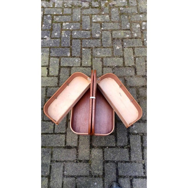 Danish Sewing Box in Teak, 1960s For Sale - Image 10 of 18