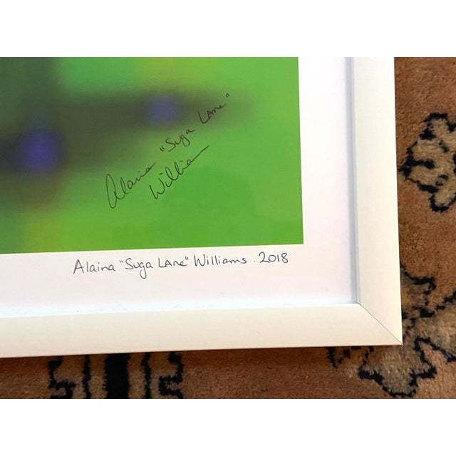 Colorful Modern Abstract Neon A/P Print by Suga Lane For Sale - Image 9 of 10