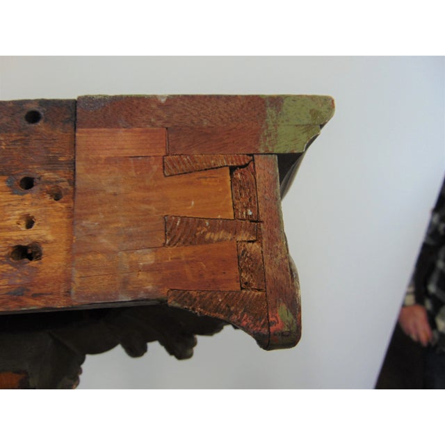 Late 19th Century Italian Style Floating Wall Shelf For Sale - Image 5 of 6