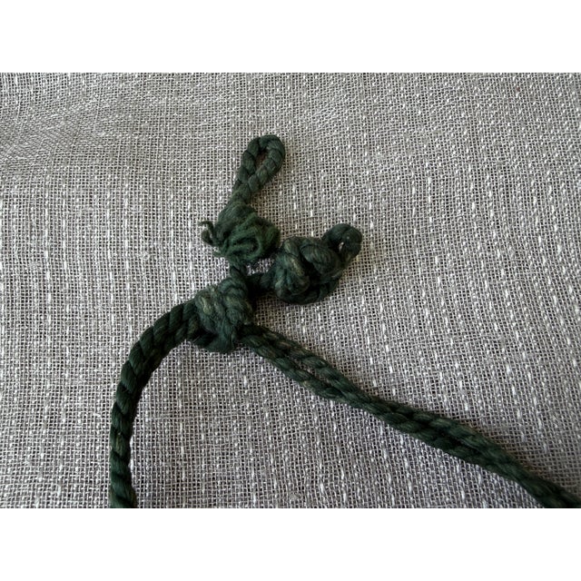 Antique Micro Beaded Floral Drawstring Purse For Sale - Image 10 of 18