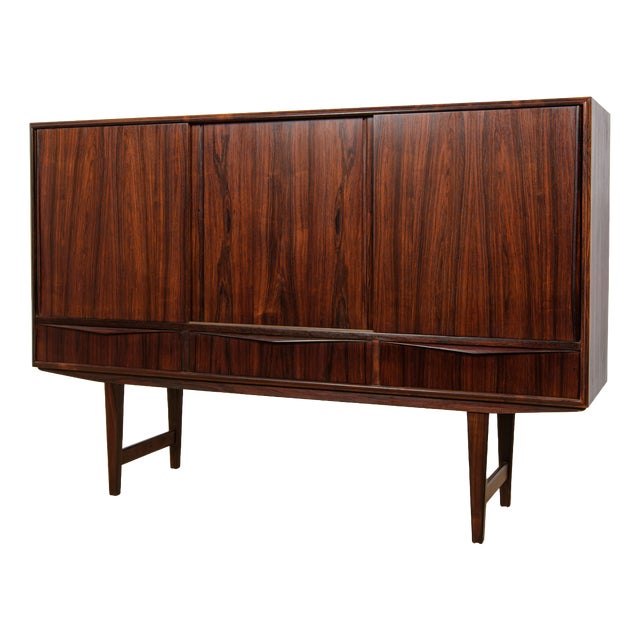 Mid-Century Modern Rosewood Dresser by E. W. Bach for Sejling Skabe, Denmark, 1960s For Sale