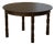 Mid-Century Danish Modern Round Extendable Dining Table in Oak by Henning Kjærnulf, 1960s For Sale
