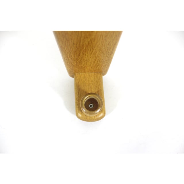 Mid-Century Modern Mid Century Modern Wood Single Arm Sconce Wall Candle Holder For Sale - Image 3 of 7