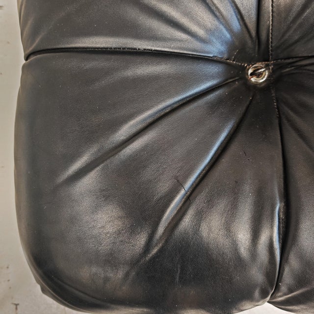 Camaleonda Modular Sofa in Black Leather by Mario Bellini for C&B / B&B Italia, 1970s, Set of 5 For Sale - Image 15 of 18