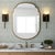 Brown Maison Curve Mirror For Sale - Image 8 of 8