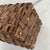 Wood Mid 20th Century Vintage Mid Century Woven Basket From Hong Kong For Sale - Image 7 of 7