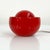 Mid-Century Modern Red Italian Ceramic Table Lamp, 1970s For Sale - Image 3 of 8