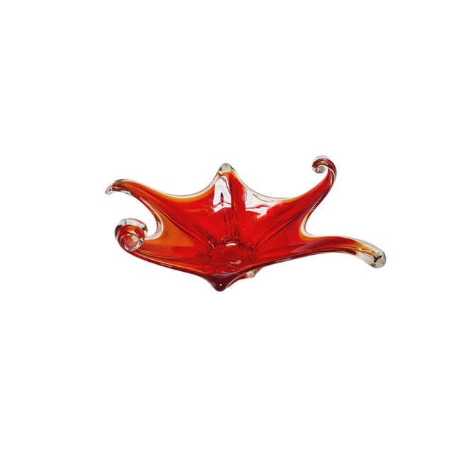Decorative Bowl by Murano Mandruzzato, Italy, 1950s, in Very Good conditions. Designed 1950 to 1959 I have official proof...