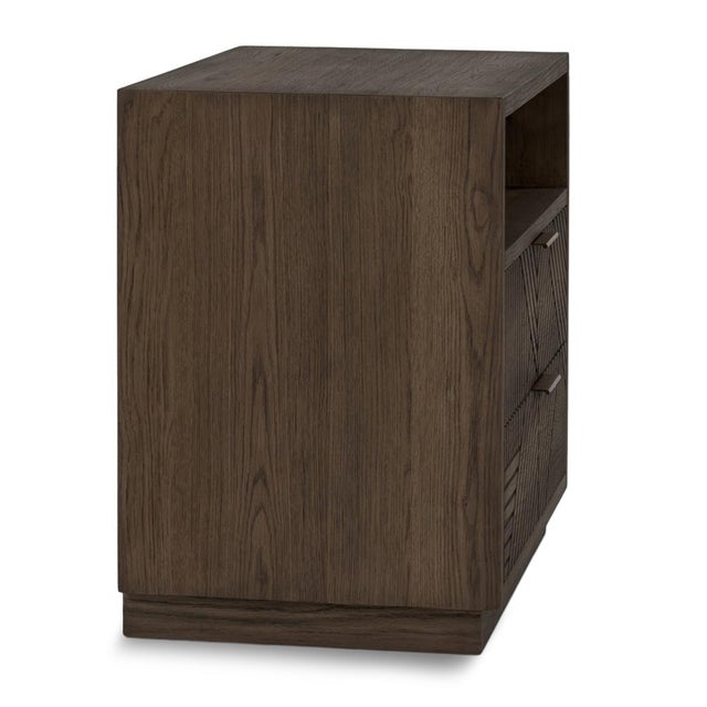 Lyle 2-Drawer Midcentury Modern Nightstand For Sale In Los Angeles - Image 6 of 10