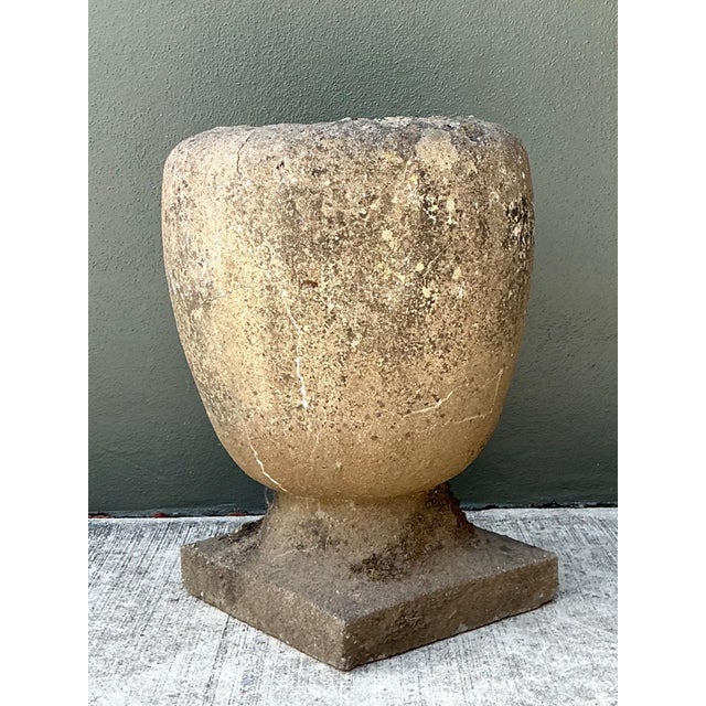Rustic Stone Garden Planter For Sale - Image 18 of 18