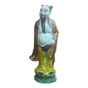 Antique Chinese Figure of Immortal Circa 1890-1920