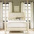 Traditional Modern History Abstract Bed - King For Sale - Image 3 of 3