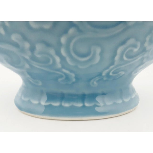 Ceramic Early 20th Century Chinese Porcelain Peony Bianhu Vase For Sale - Image 7 of 12