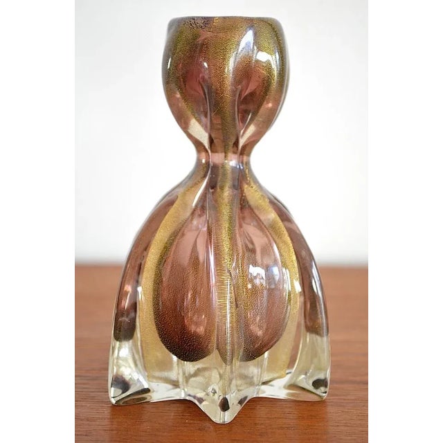 Mid-Century Murano Candlestick from Barovier & Toso, 1950s For Sale - Image 4 of 11