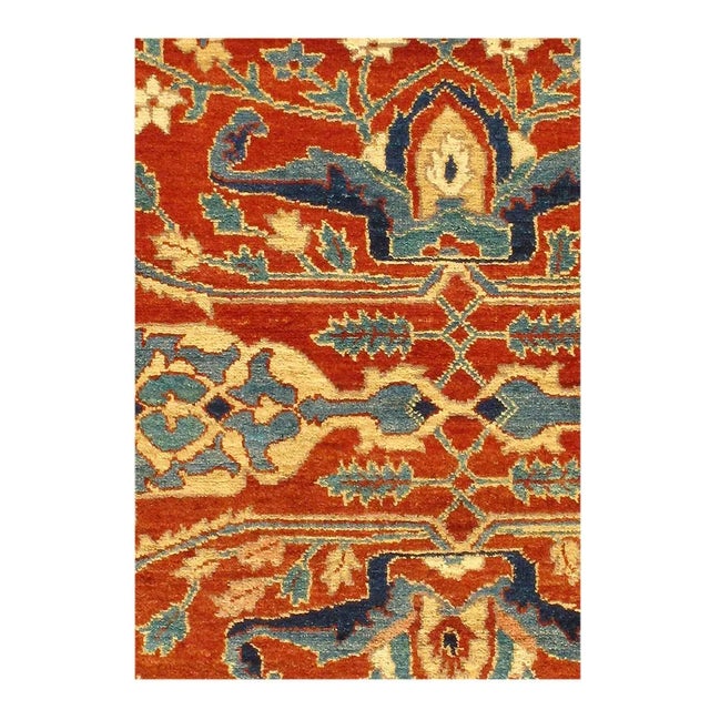 Traditional Pasargad Pak Bidjar Chobi Hand-Knotted Rug - 3′7″ × 5′3″ For Sale - Image 3 of 4