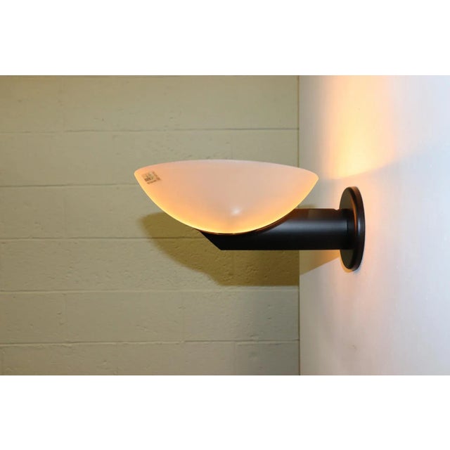 Glass "Chimera" 1990s Carlo Nason Wall Lamp Murano Rose Glass For Sale - Image 7 of 12