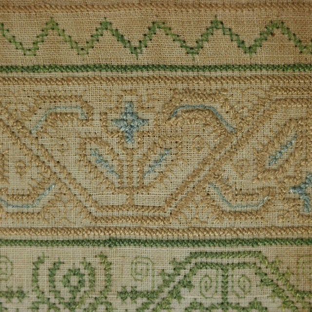 George II Band Sampler, Dated 1678, Stitched by Ev For Sale - Image 13 of 18