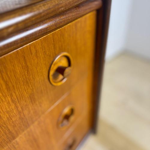 Danish Teak Pull-Out Desk, 1960 For Sale - Image 6 of 14