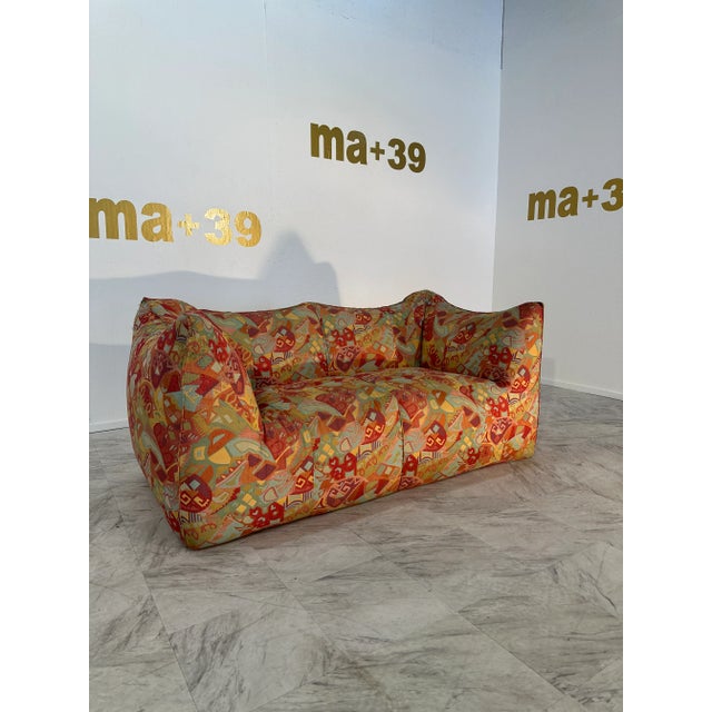 Mid-Century Modern Mario Bellini for B&b Italia 'Le Bambole' Loveseat. Italy ,1972 For Sale - Image 3 of 8