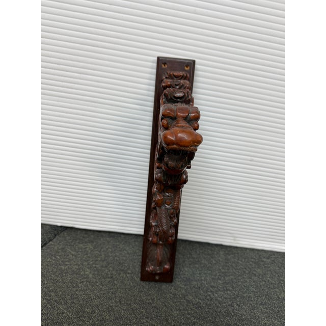 Hand Carved Dragon Sculpture For Sale - Image 11 of 11