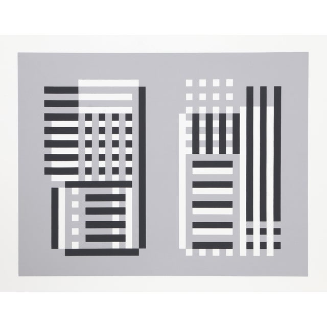 Artist: Josef Albers, German (1888 - 1976)<br>Title: Bowers (Lauben) - P2, F11, I1 <br>Portfolio: Formulation:...