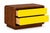 1980s Pair of Vintage Post-Modern Wooden Nightstands For Sale - Image 5 of 5