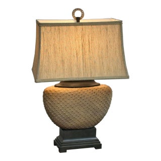 Uttermost Cumberland Beaded Sandstone Table Lamp For Sale