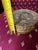 Figurative Vintage Brass English Style Round Figurative Wall Pocket For Sale - Image 3 of 6