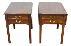 Pair of Stickley Cherry Side Tables