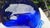 German Navy Blue Glass Head, 1970s, in Flawless conditions. Designed 1970 to 1979
