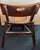 Early 20th Century Early Hand Made American Wood Chair in a Triangular Form For Sale - Image 5 of 5