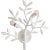 Mandeville Sconce in Plaster White Designer: Julie Neill Height: 15" Extension: 7" Backplate: 4.5" Round Mounting:...